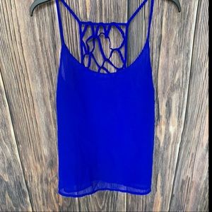 Charlotte Russe Bright Blue Summer Top 💙